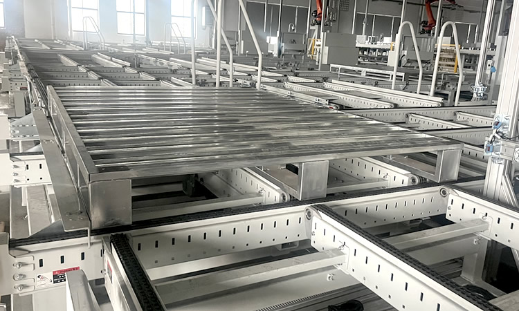 家電企業(yè)用立庫(kù)鋼托盤(pán)