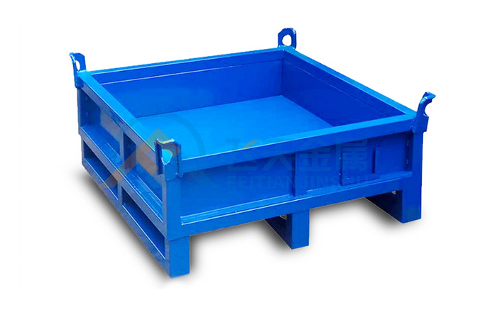 高強(qiáng)度四向車(chē)金屬周轉(zhuǎn)箱在自動(dòng)化倉(cāng)庫(kù)應(yīng)用